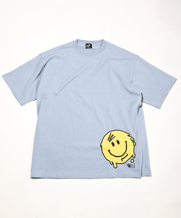 【予約販売】SMILE BIG TEE (MEN'S) / スマイルTシャツ / Blue