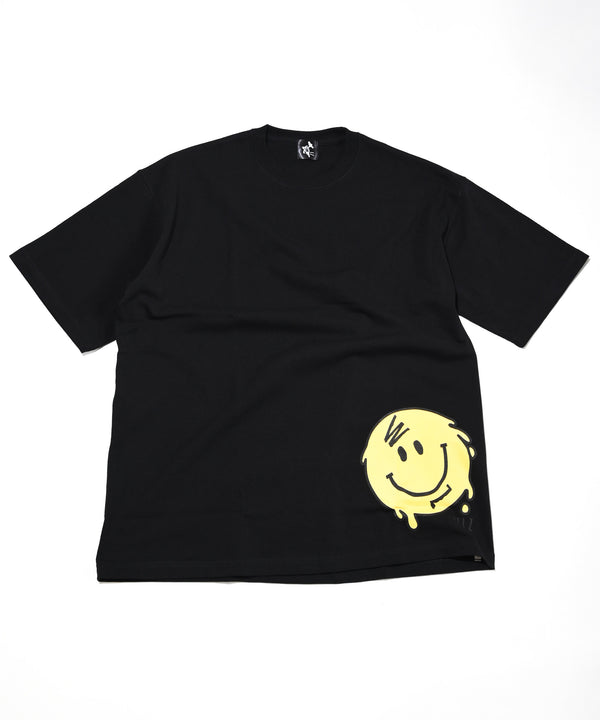 【予約販売】SMILE BIG TEE (MEN'S) / スマイルTシャツ / Black