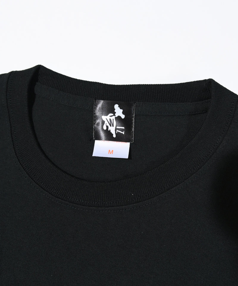 Crew neck T-Shirt / クルーネックTシャツ / Black